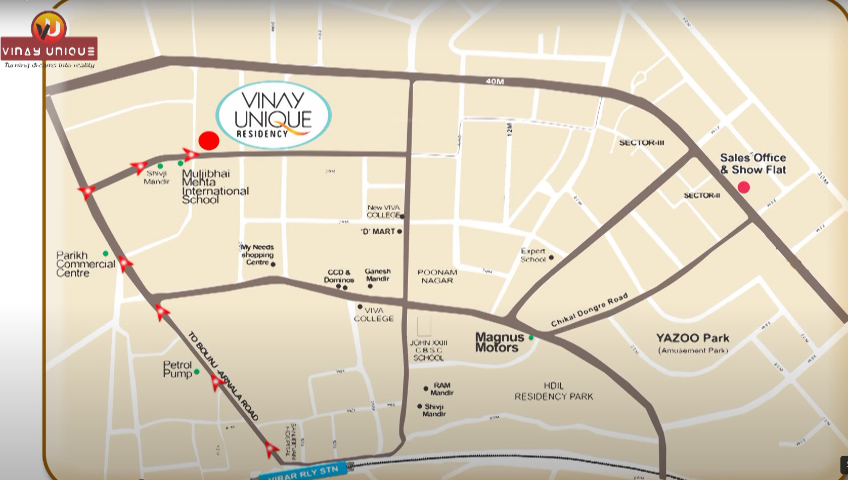 residency Location Plan