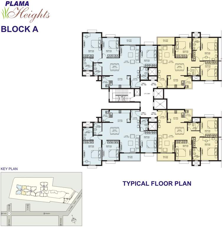  heights Images for Cluster Plan of Plama Heights