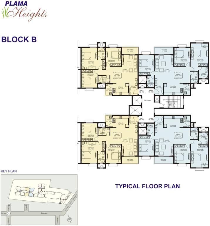  heights Images for Cluster Plan of Plama Heights