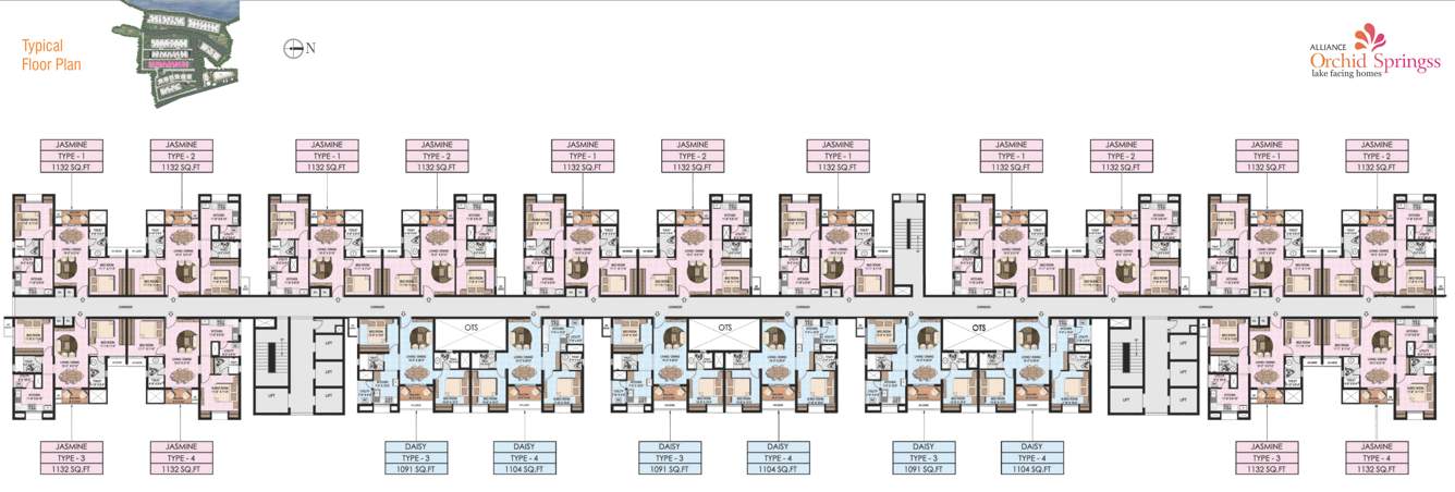 orchid springs Images for Cluster Plan of Alliance Orchid Springs