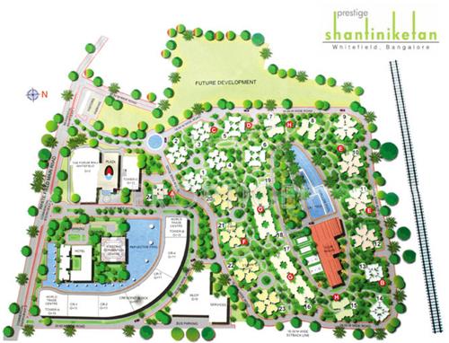  shantiniketan Images for Master Plan of Prestige Shantiniketan