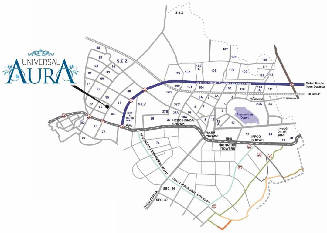 Images for Location Plan of Universal Aura