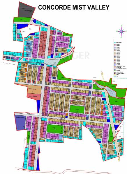 Images for Master Plan of Concorde Mist Valley