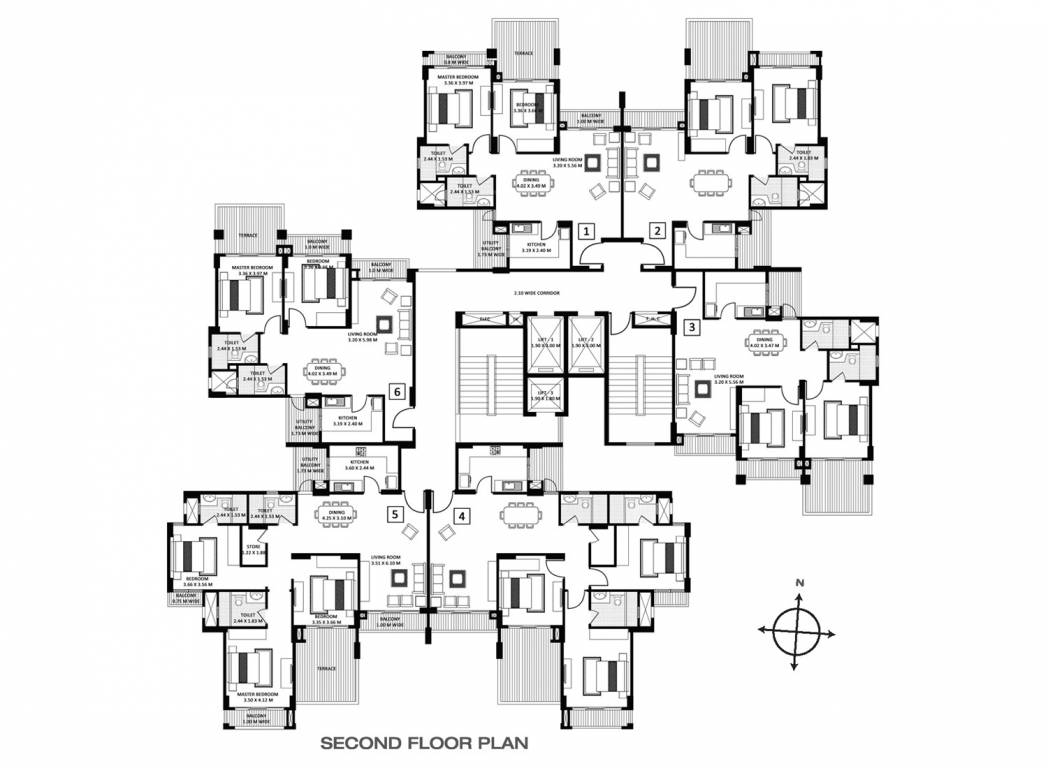 Images for Cluster Plan of Godrej Anandam
