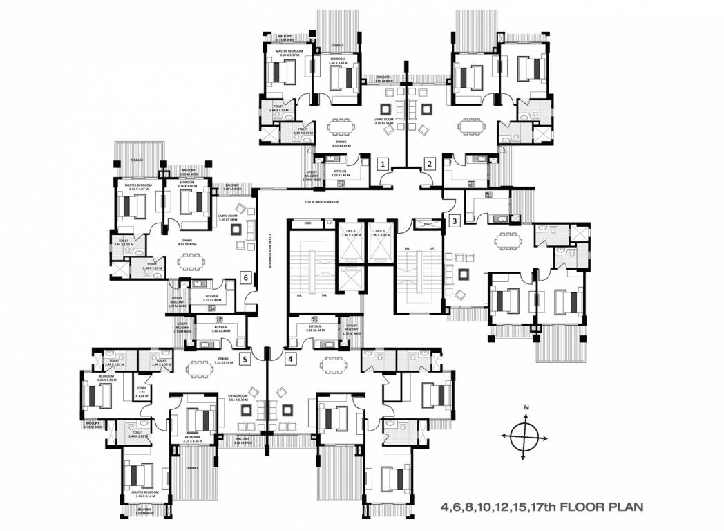 Images for Cluster Plan of Godrej Anandam