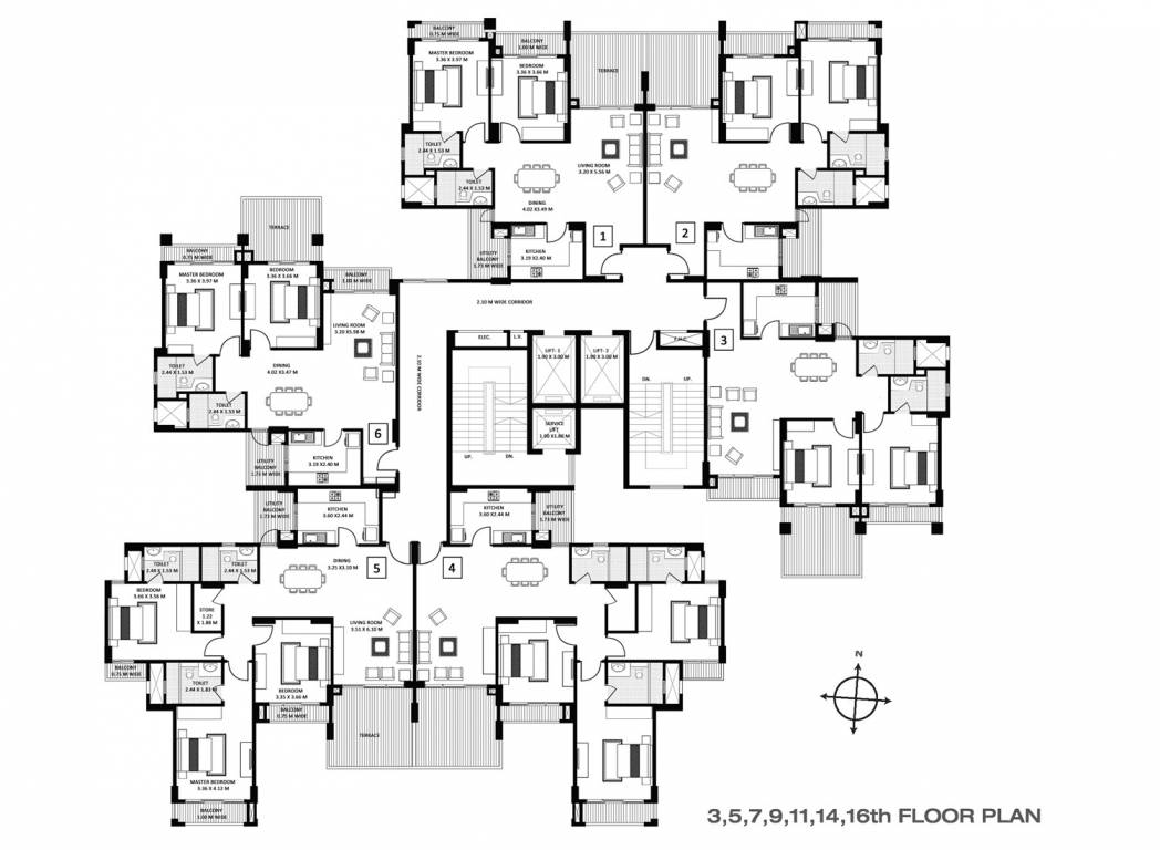 Images for Cluster Plan of Godrej Anandam