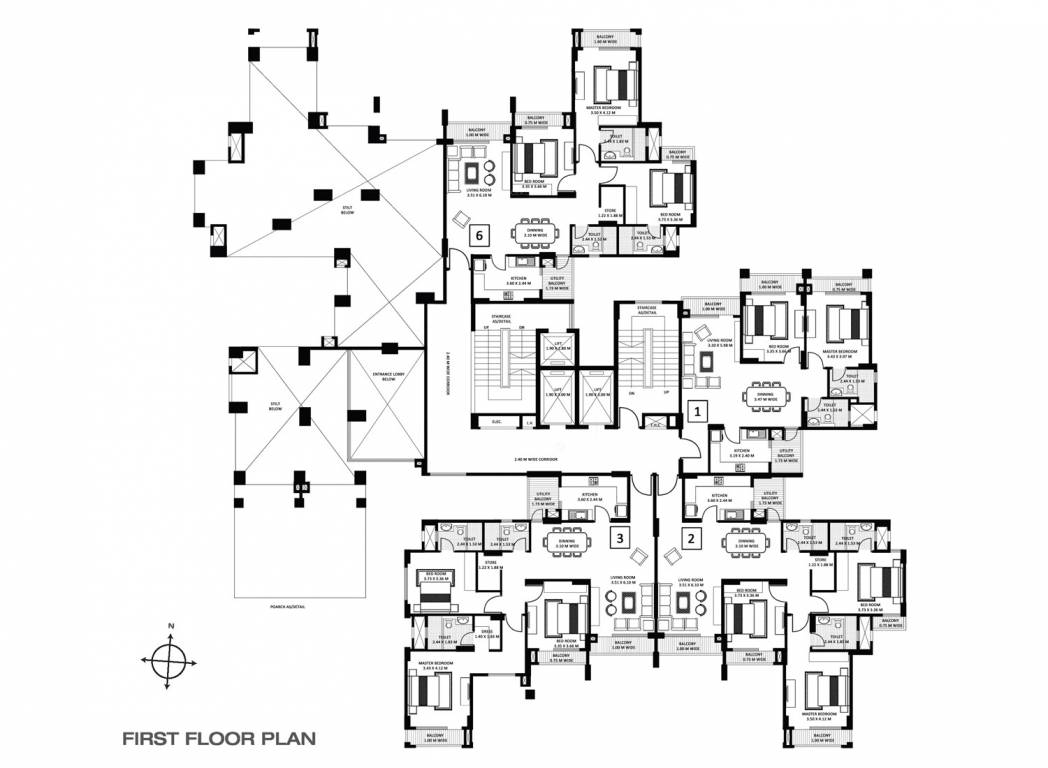 Images for Cluster Plan of Godrej Anandam
