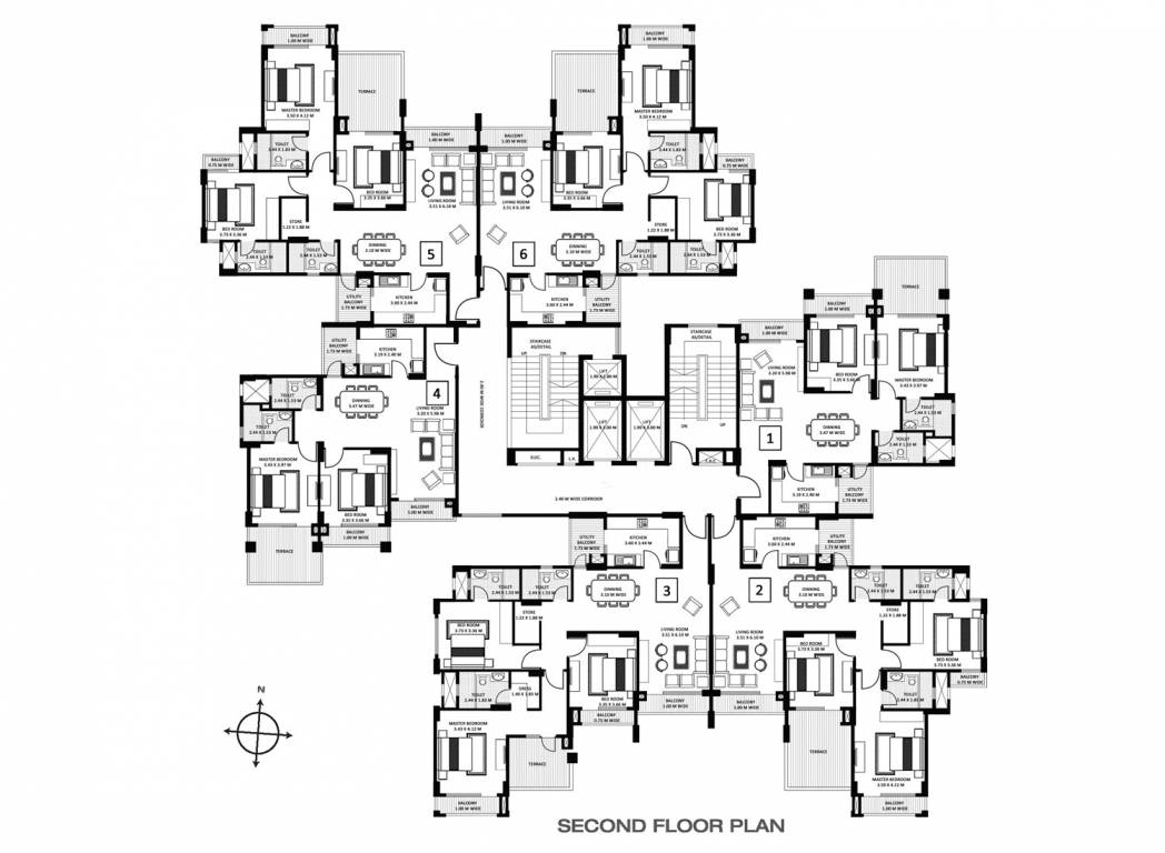 Images for Cluster Plan of Godrej Anandam