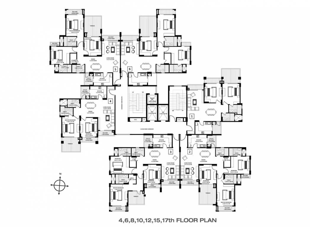 Images for Cluster Plan of Godrej Anandam