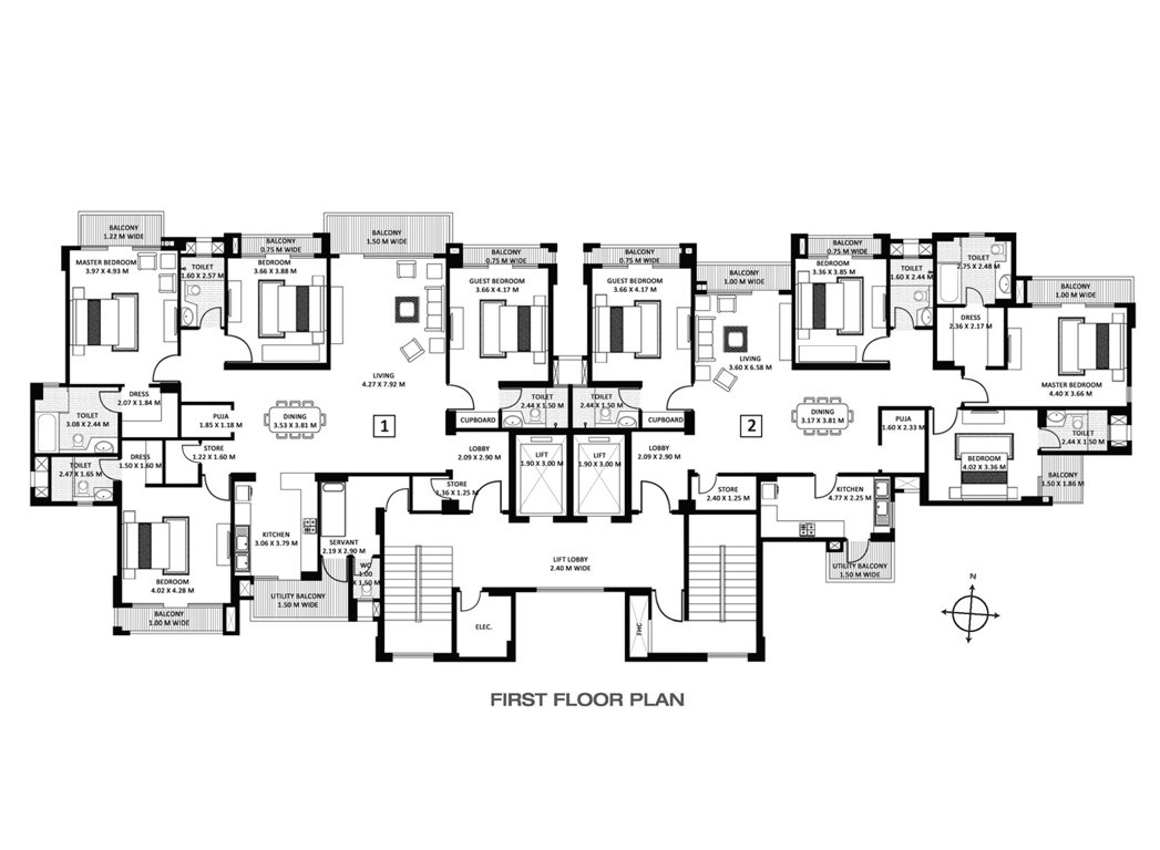 Images for Cluster Plan of Godrej Anandam