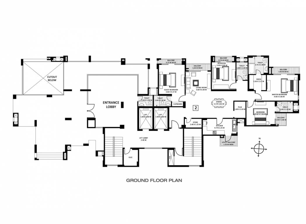 Images for Cluster Plan of Godrej Anandam