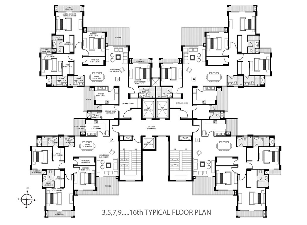 Images for Cluster Plan of Godrej Anandam
