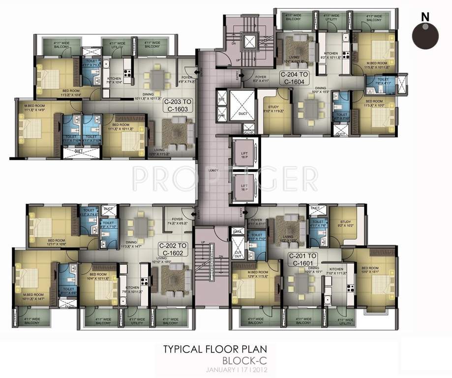  premero Block A Cluster Plan
