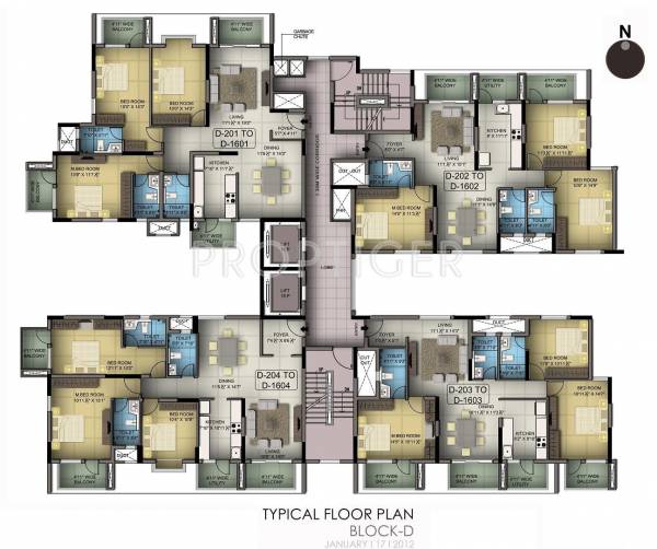  premero Block A Cluster Plan