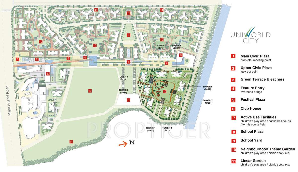 Images for Master Plan of Unitech Harmony