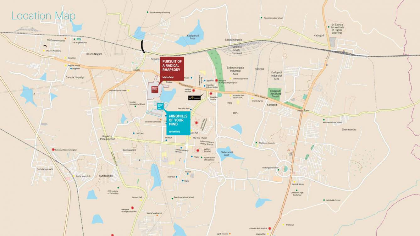 windmills of your mind Location Plan