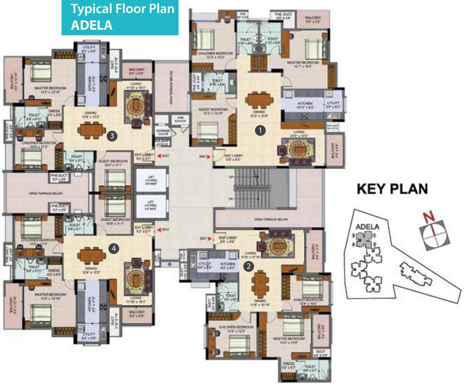 senorita Images for Cluster Plan of Salarpuria Sattva Senorita