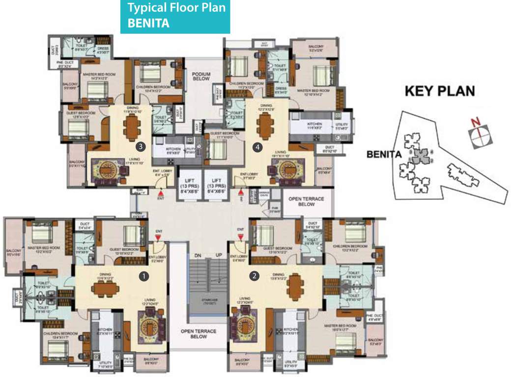 senorita Images for Cluster Plan of Salarpuria Sattva Senorita