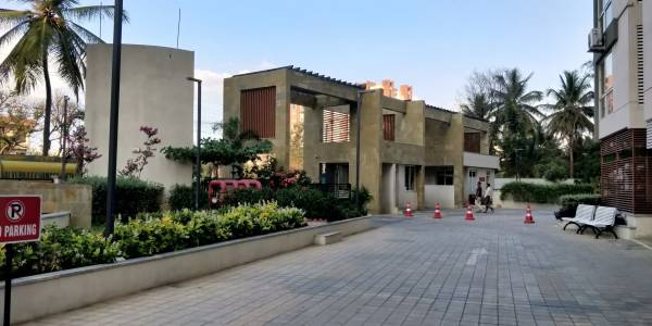 Paved Compound amenities of Sattva Senorita