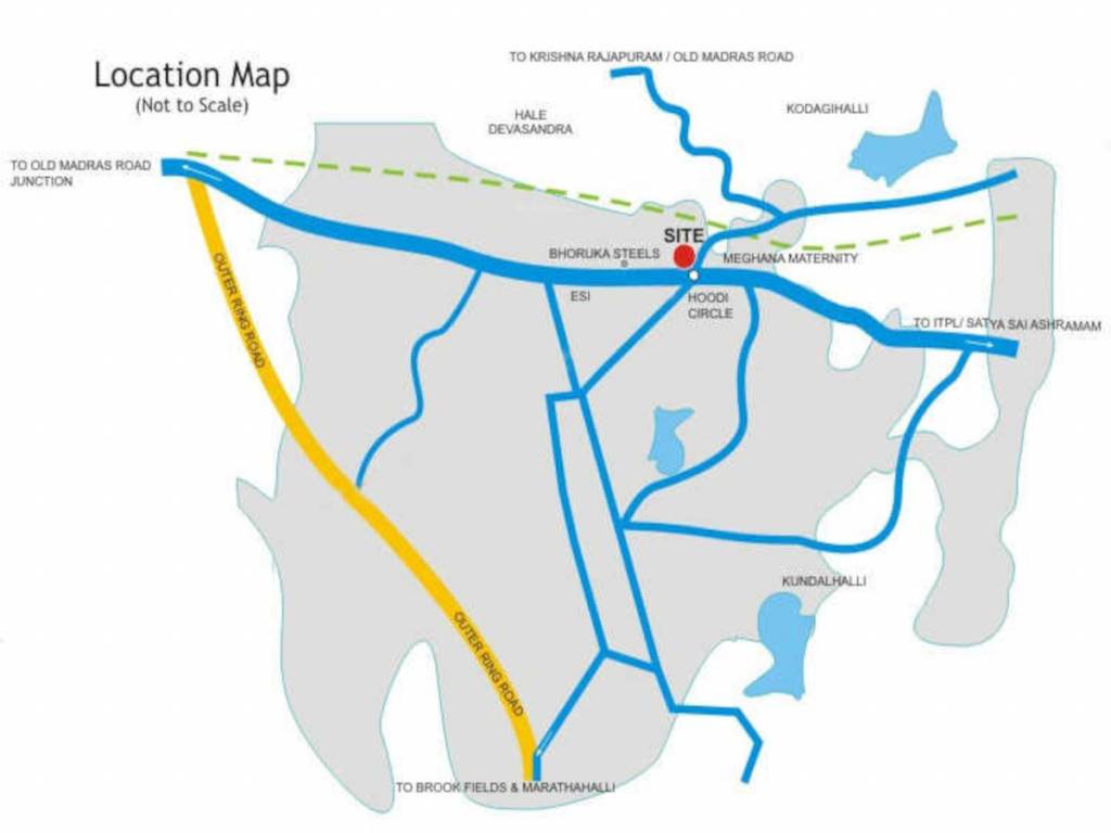 vinay galaxy Location Plan