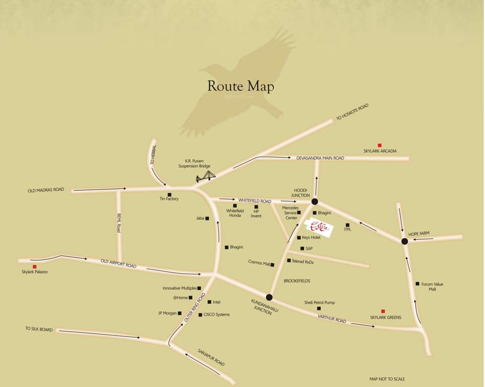 esta Images for Location Plan of Skylark Esta