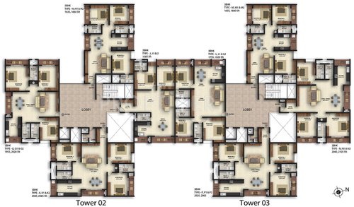 Images for Cluster Plan of Golden Bhuvana Greens