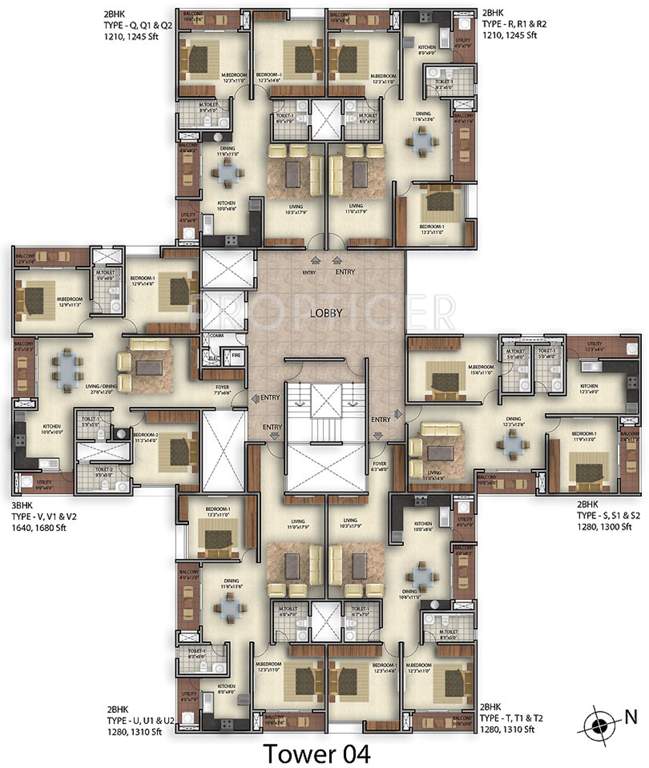 Images for Cluster Plan of Golden Bhuvana Greens