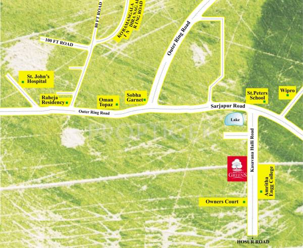 Images for Location Plan of Golden Bhuvana Greens