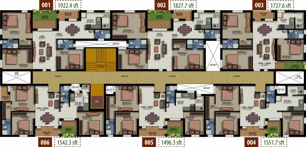 Images for Cluster Plan of House of Colors Floating Gardens Images for Cluster Plan of House of Colors Floating Gardens