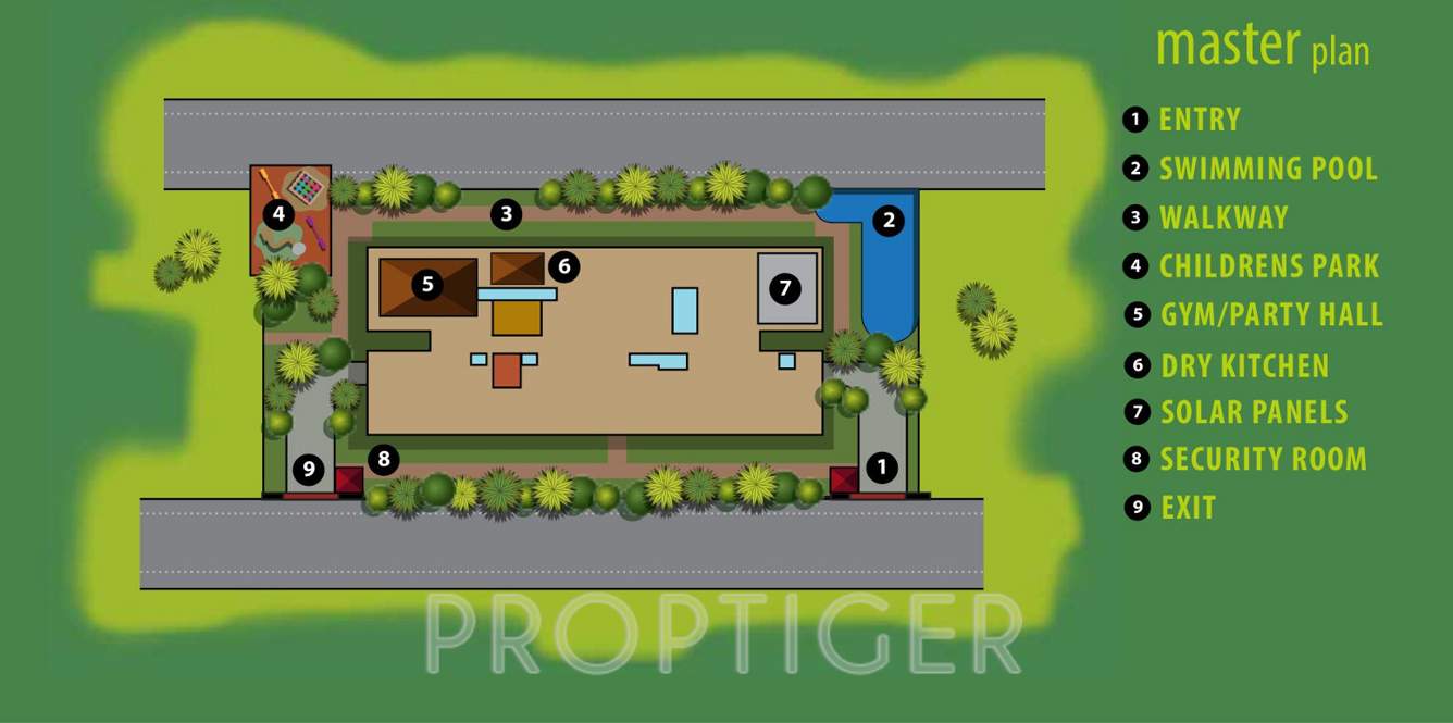 Images for Master Plan of House of Colors Floating Gardens