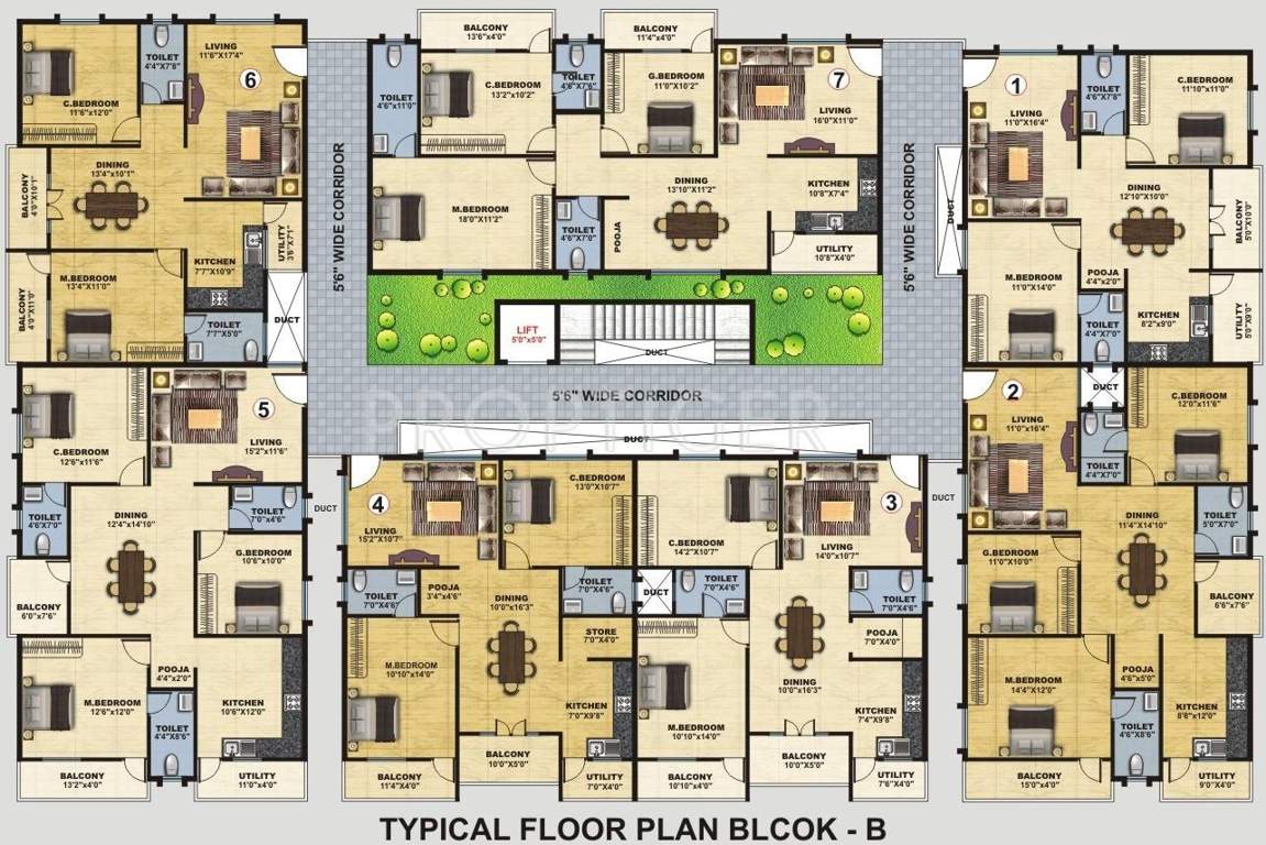  sarovar Images for Cluster Plan of Saranya Sarovar