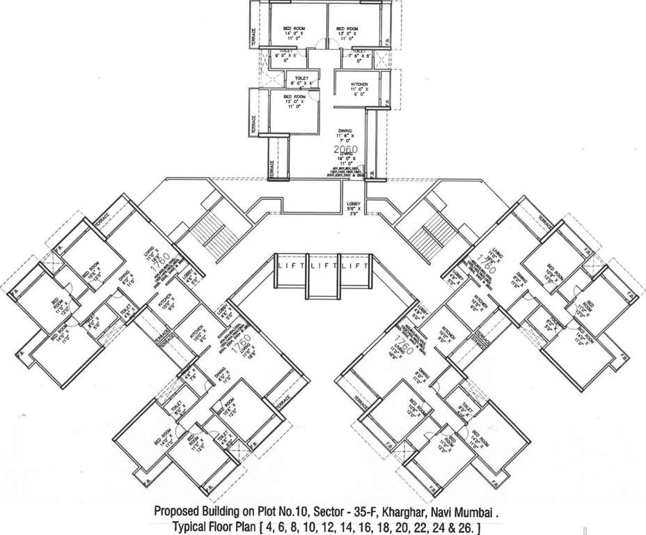  sai symphony Images for Cluster Plan of Paradise Sai Symphony