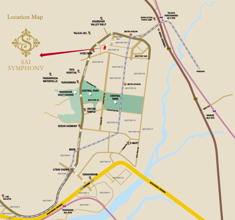 sai symphony Location Plan