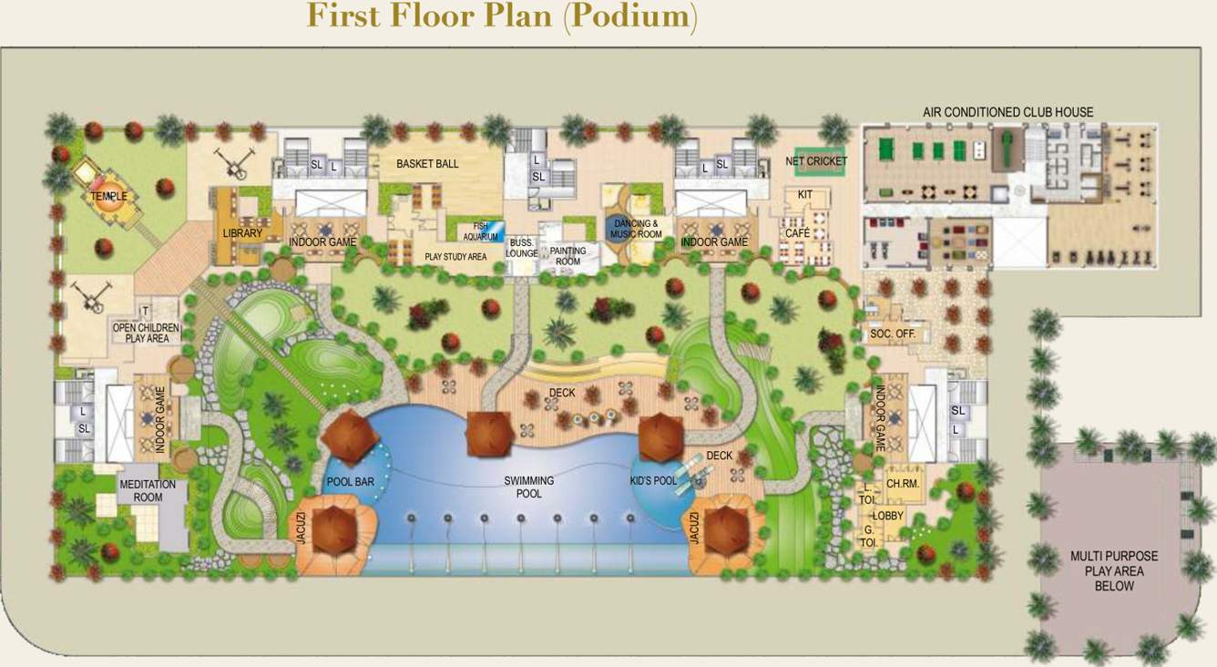 sai mannat Images for Cluster Plan of Paradise Sai Mannat