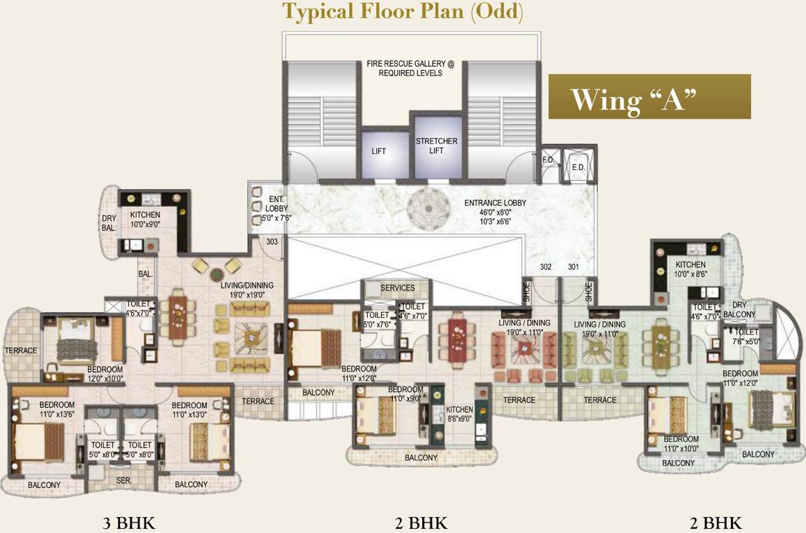 sai mannat Images for Cluster Plan of Paradise Sai Mannat