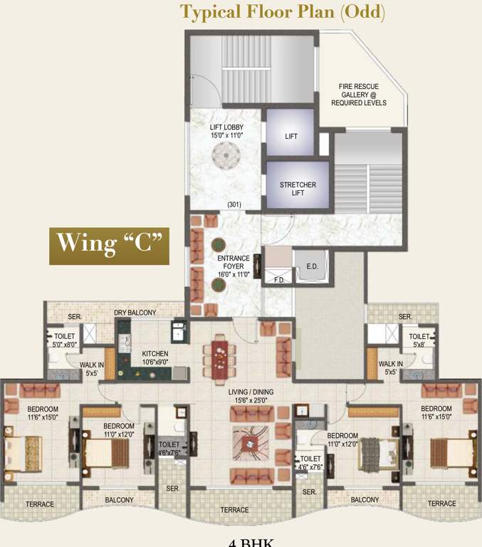 sai mannat Images for Cluster Plan of Paradise Sai Mannat