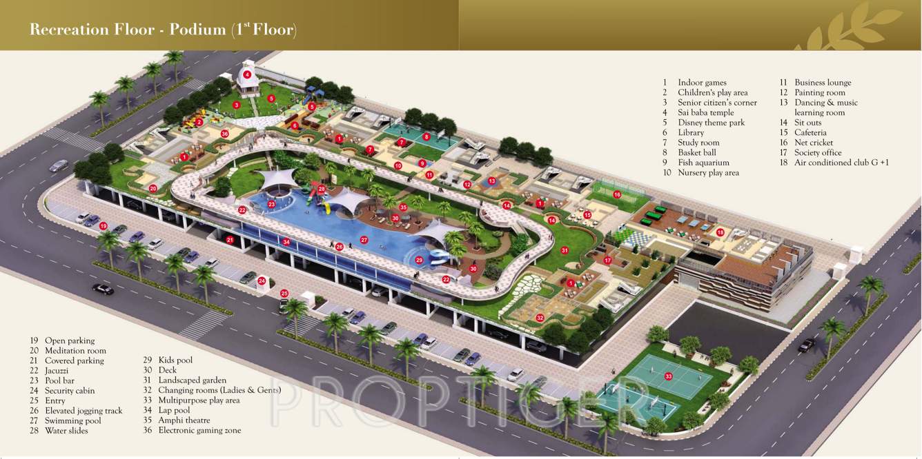 sai mannat Images for Cluster Plan of Paradise Sai Mannat