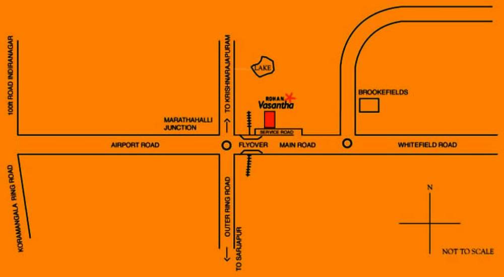 vasantha Images for Location Plan of Rohan Vasantha