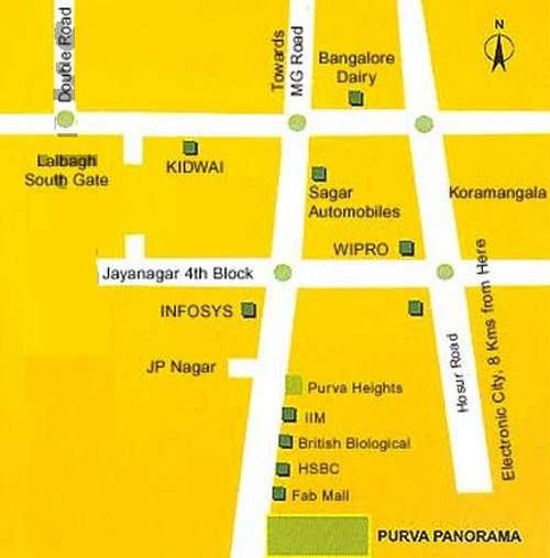  purva panorama Images for Location Plan of Purva Purva Panorama