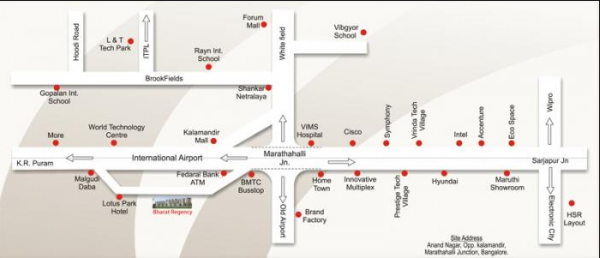  bharat-regency Location Plan