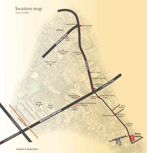  habitat Images for Location Plan of Saroj Habitat