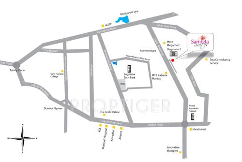  suites Images for Location Plan of Samhita Suites
