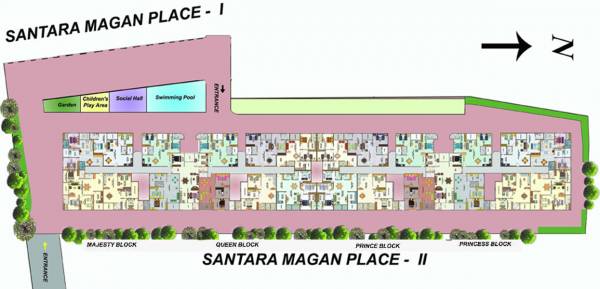 Images for Layout Plan of Daya Santara Magan Place II