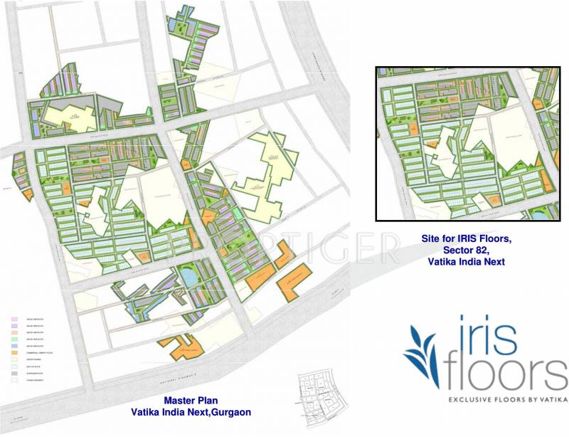  iris-floors Images for Master Plan of Vatika Iris Floors