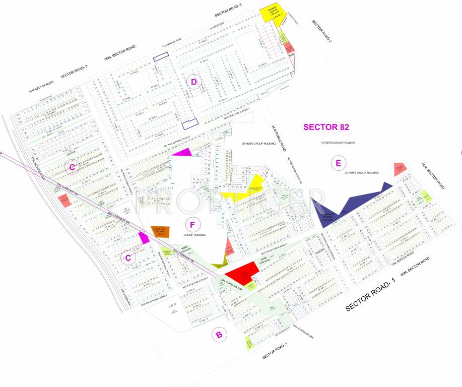 Images for Master Plan of Vatika Emilia Floors