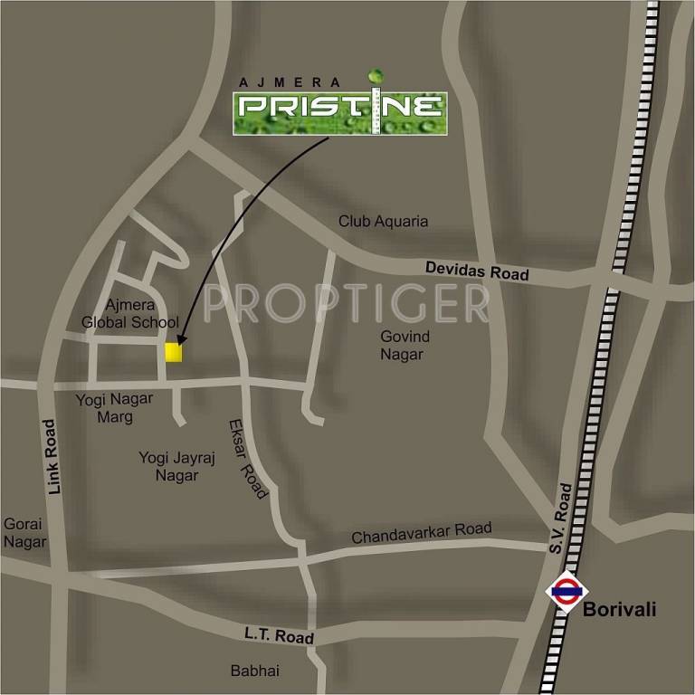  pristine Images for Location Plan of Ajmera Pristine