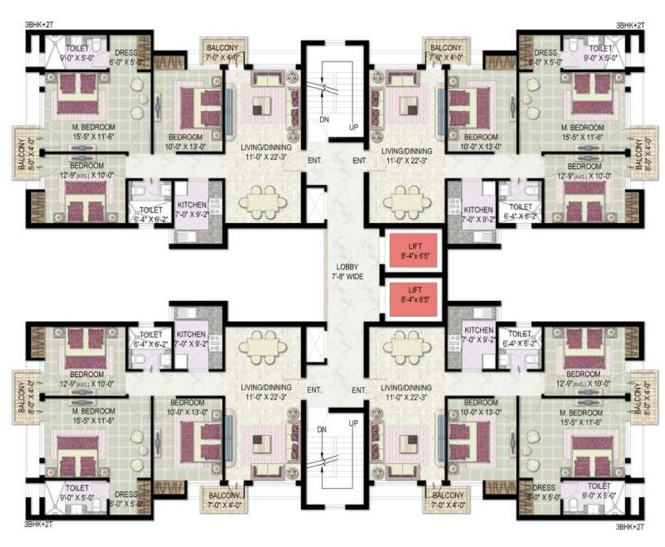 kensington boulevard KBA 15 Cluster Plan