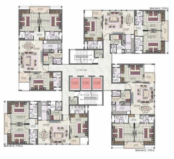 KBA 7 Cluster Plan kensington-boulevard KBA 7 Cluster Plan
