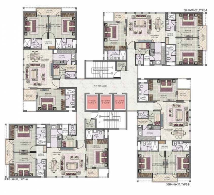 kensington boulevard KBA 7 Cluster Plan