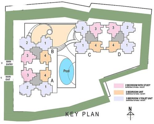  serenity Images for Layout Plan of Salarpuria Sattva Serenity